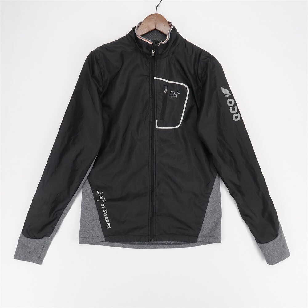 2117‎ Of Sweden Jacket Womens 40 Black Two Tone Full Zip Skiing Eco Friendly
